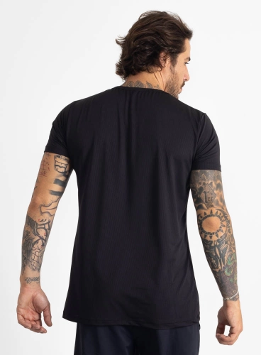 Camiseta Crown Polytech Bonerage Preta Produto Camiseta Crown Polytech Bonerage Preta