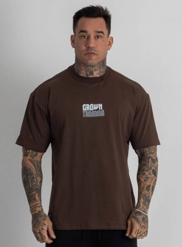 Camiseta Oversized Base Marrom Camiseta Oversized Base Marrom