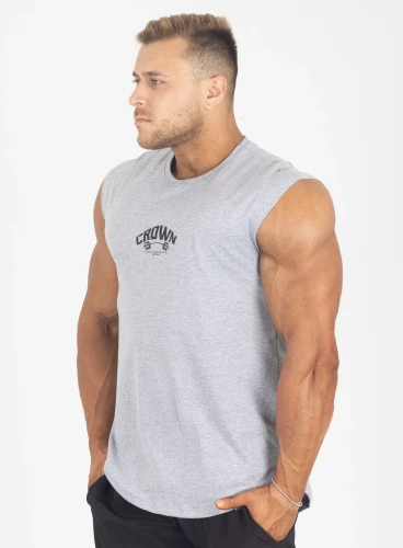 Produto Regata Crown Japonesa Dumbbell Mescla 