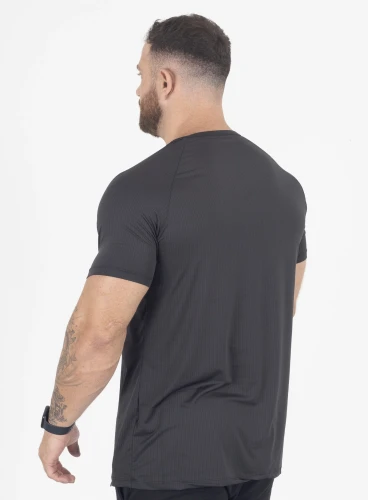 Produto Camiseta Dry Fit Preta ice Raio Crown Training