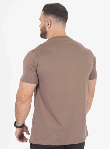 Produto Camiseta Crown Training Bodybuilder Marrom Taupe