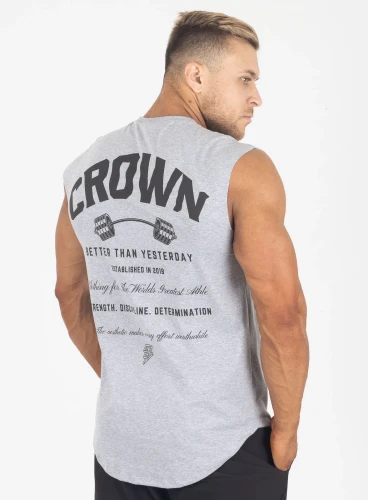 Produto Regata Crown Japonesa Dumbbell Mescla 