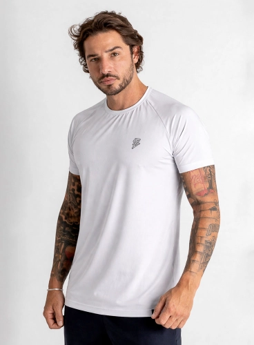 Produto Camiseta Crown Dry Fit Lisa Branca