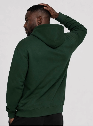 Blusa de Moletom Crown Training Capuz Bordado Verde Produto Blusa de Moletom Crown Training Capuz Bordado Verde
