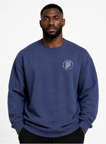 Produto Blusa de Moletom Crown Training Oversized World