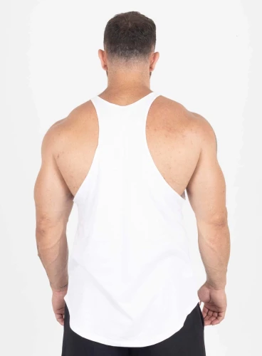 Produto Regata Cavada Crown Aesthetic Power Branca