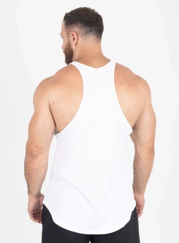Produto Regata Cavada Crown Aesthetic Power Branca