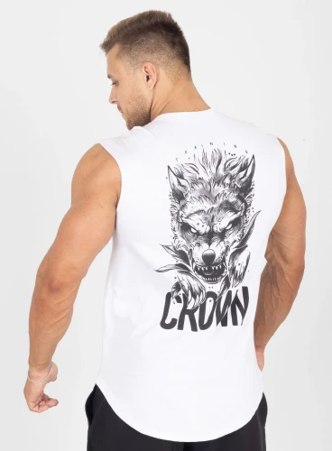 Regata Japonesa Branca Wolf Crown Training