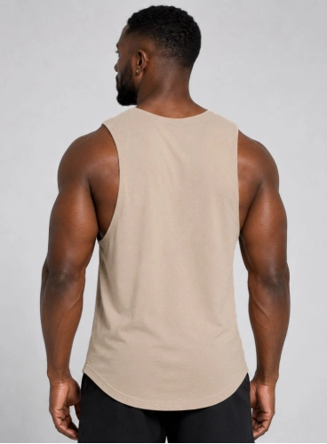 Regata Crown Tank Basic Areia Produto Regata Crown Tank Basic Areia