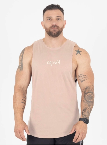 Regata Crown Tank Basic Areia