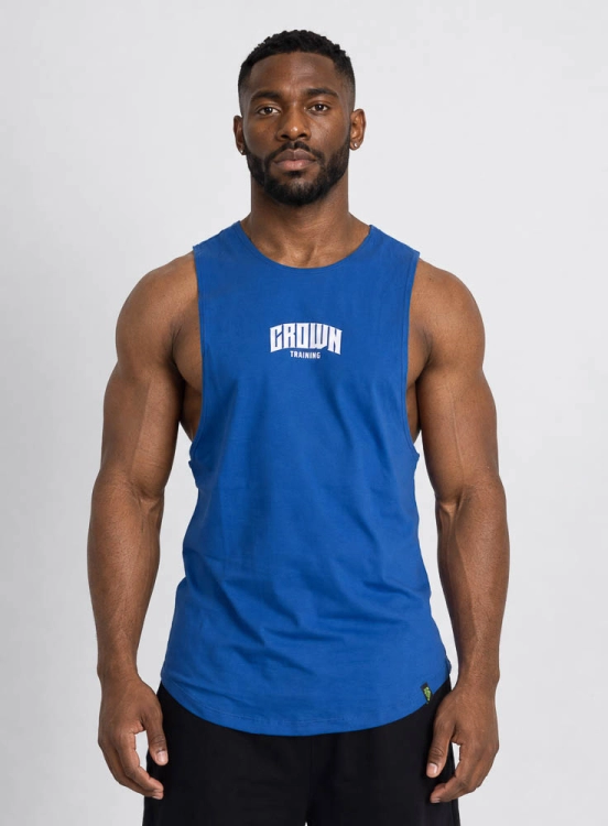Regata Crown Tank Pace Azul Produto Regata Crown Tank Pace Azul