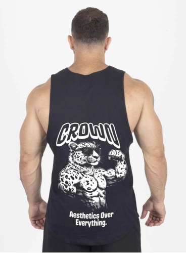 Regata Crown Tank Pardomorph Preta