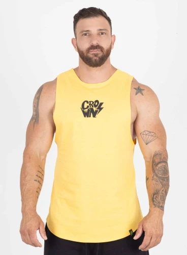 Regata Crown Tank Shock Amarela