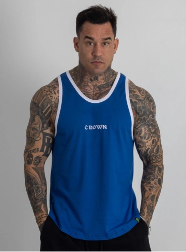 Regata Crown Tradicional Bordada Origin Azul