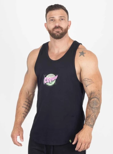Regata Masculina Preta Orbit Crown Training Produto Regata Masculina Preta Orbit Crown Training