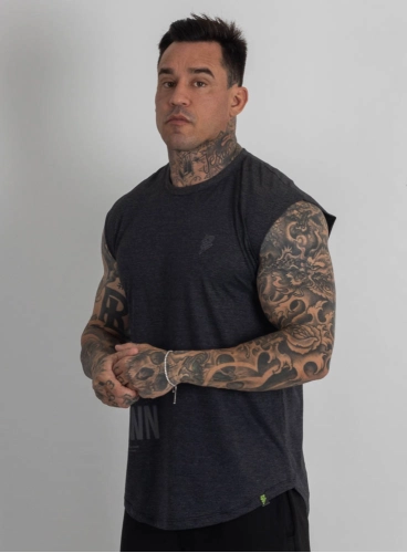 Regata Crown Training Japonesa Mescla Black Regata Crown Training Japonesa Mescla Black