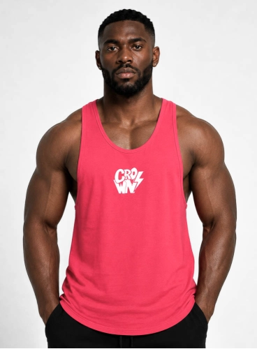 Produto Regata Masculina Shock Rosa Crown Training