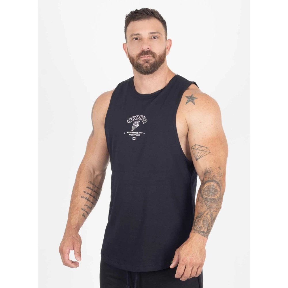 babylclub Crown key sleevelessタンクトップ regata-crown-aesthetic-power-