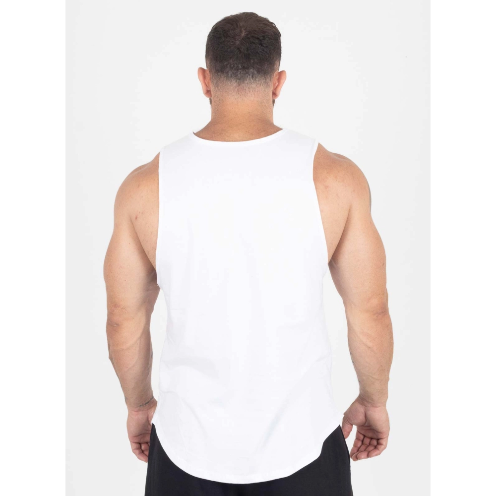Regata Crown Tank Aesthetic Power Branca | Crown Training